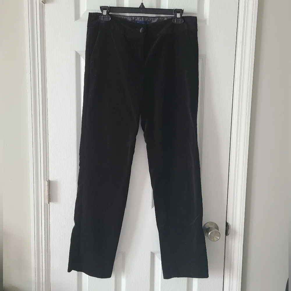 Boden Velvet Tuxedo Pants - Picture 1 of 6
